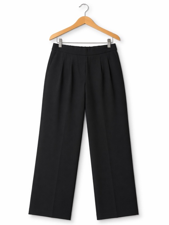 Babaton Pants - Babaton Conan Tapered Ankle Pants Black Cropped Pull On Size 4 Japanese Fabric
